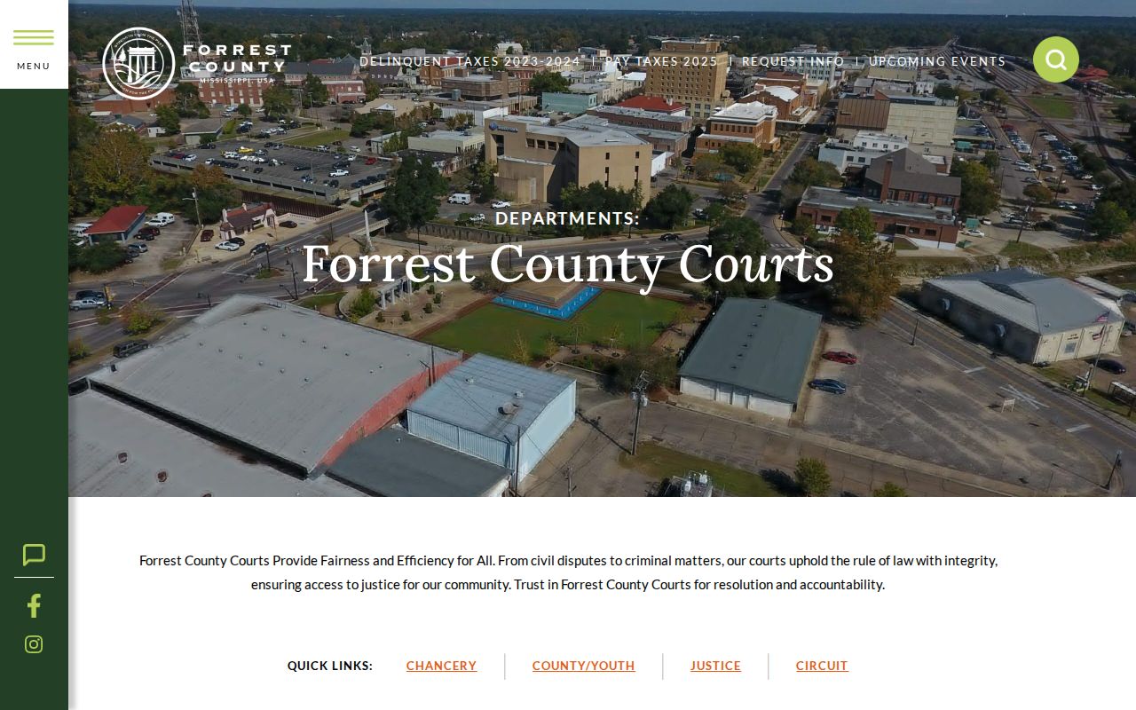 Forrest County court records used to verify inmate release authority